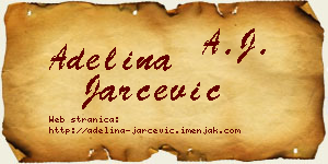 Adelina Jarčević vizit kartica